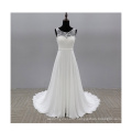 Fashion Gaun Pengantin Lace Embroidered Bride Gown Bondage Low Back White wedding gown wedding dress